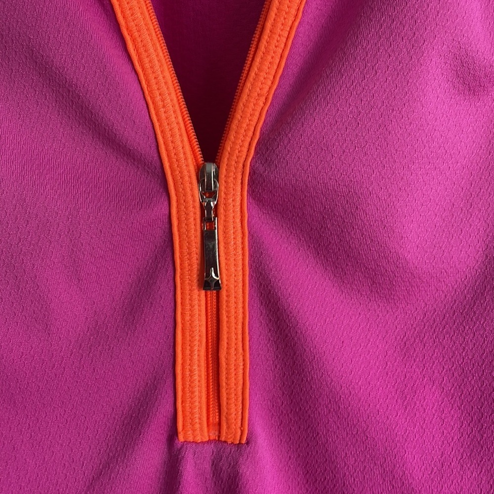 Orange‎ and Pink Athletic JoFit Golf Top - Picture 4 of 5